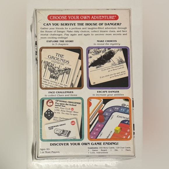 House of Danger Adventure Game New Sealed - Picture 3 of 4